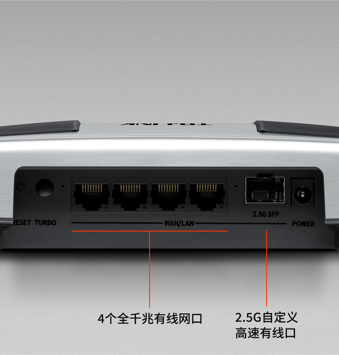 TL-XTR10280易展Turbo版- AX10200三频Super Wi-Fi 6无线路由器（2.5G口