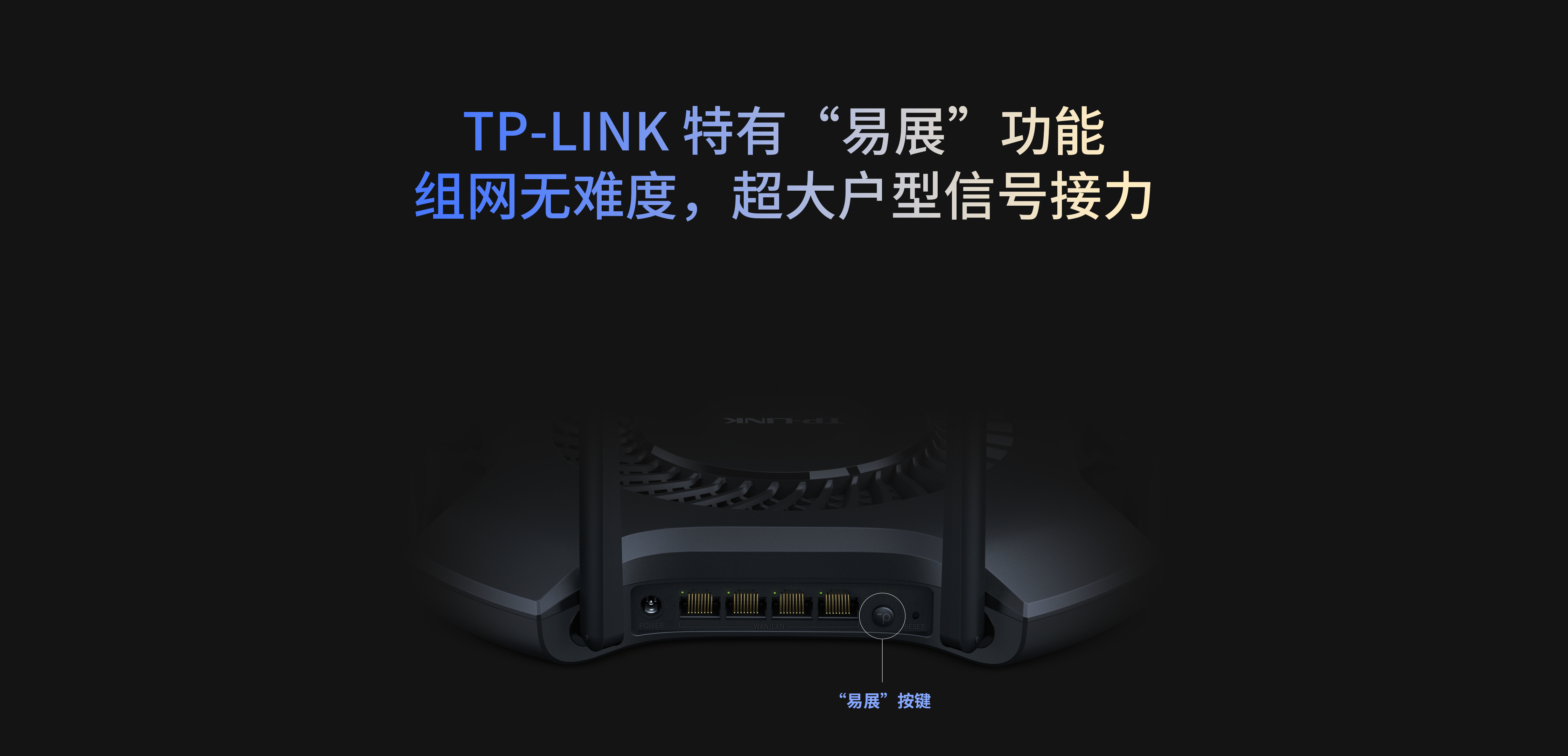 YLWR5400G易展版 域联|AX5400双频千兆Wi-Fi 6无线路由器