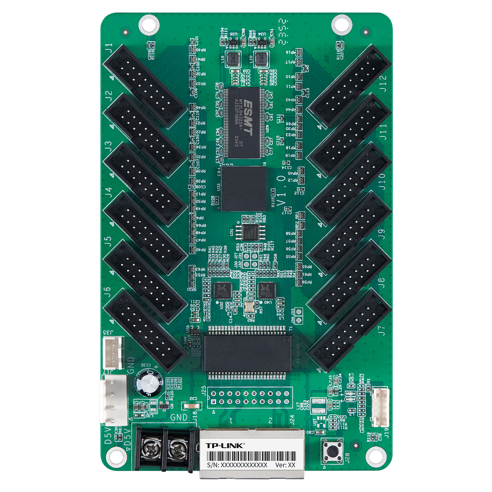 TL-ERC6012 LED全彩显示屏接收卡 - TP-LINK官方网站